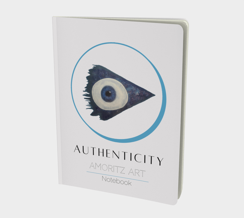 Authenticity - Large Notebook